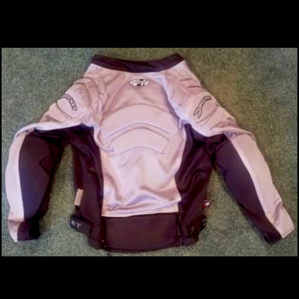 Woman’s comfy Joe Rocket jacket & pant.